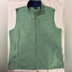 Crown & Ivy Green and Navy Vest